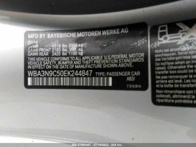WBA3N9C50EK244847 BMW 4 Series 428i Xdrive