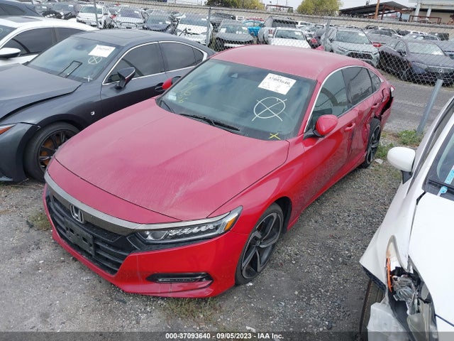 2020 HONDA ACCORD SEDAN SPORT VIN: 1HGCV1F38LA027162