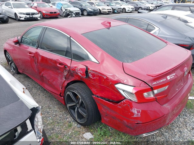 2020 HONDA ACCORD SEDAN SPORT VIN: 1HGCV1F38LA027162