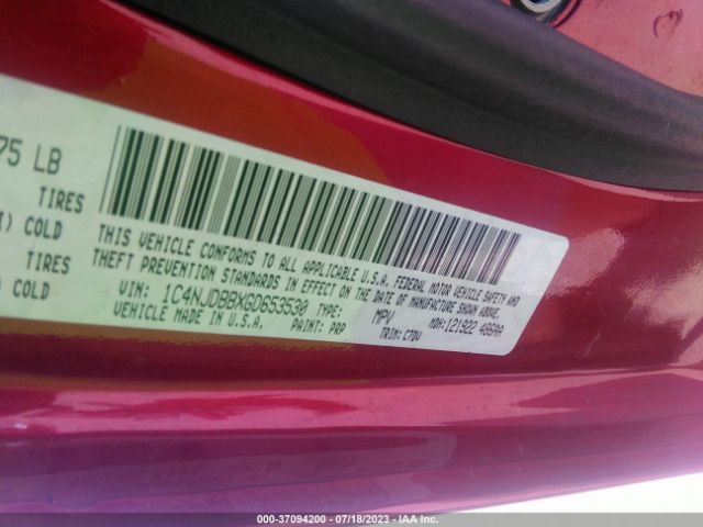 1C4NJDBBXGD653530 Jeep Compass Sport