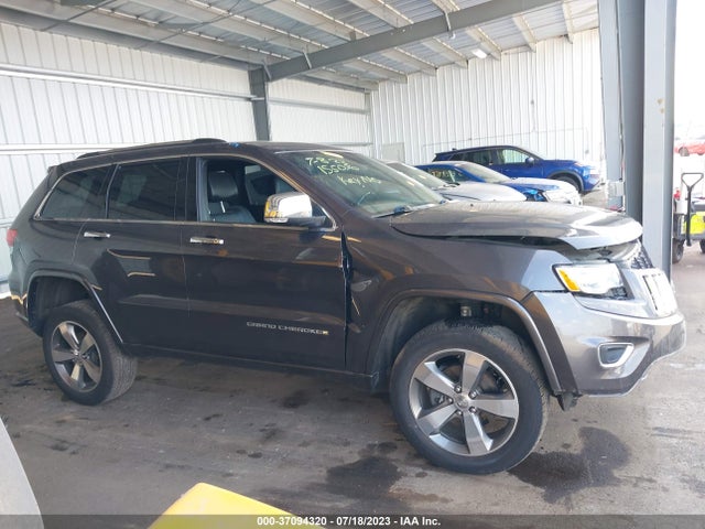 2016 JEEP GRAND CHEROKEE OVERLAND VIN: 1C4RJFCG3GC490507