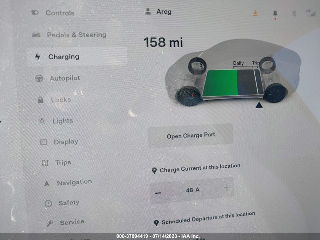 7SAYGDEF2NF343651 Tesla Model Y Performance