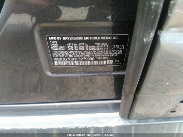WBXJG7C01L5P79990 BMW X1 Sdrive28i