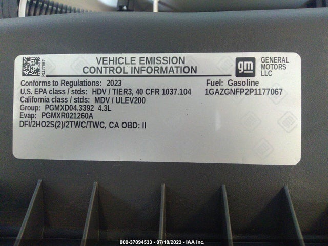 Chevrolet Express Passenger Ls 2023 1GAZGNFP2P1177067 Image 9