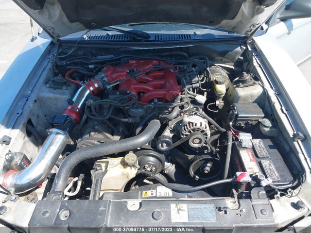2001 FORD MUSTANG STANDARD/DELUXE/PREMIUM VIN: 1FAFP40481F215002