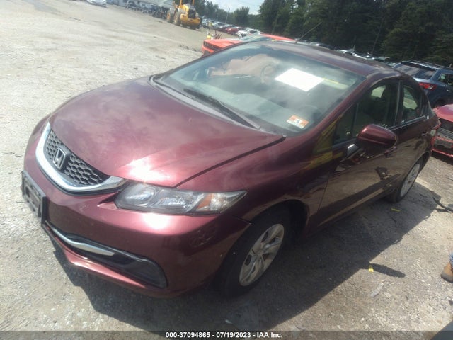 Honda Civic Sedan Lx 2015 19XFB2F58FE257264 Image 2