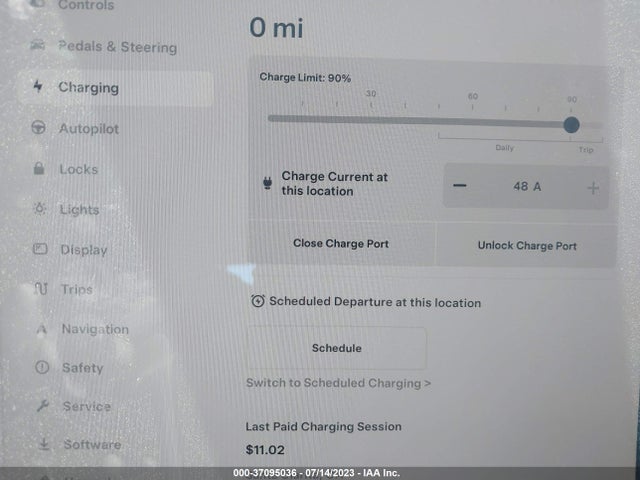 Tesla Model Y Long Range 2023 7SAYGDEE5PA124870 Image 9