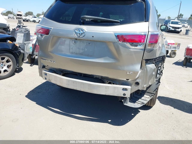 Toyota Highlander Le 2015 5TDZKRFH5FS093672 Image 6
