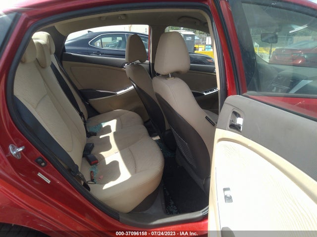 2012 HYUNDAI ACCENT GLS VIN: KMHCU4AE8CU226184