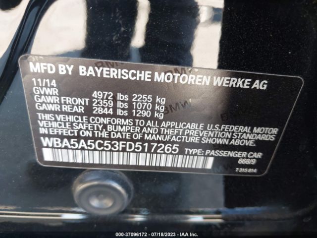 WBA5A5C53FD517265 BMW 5 Series 528i