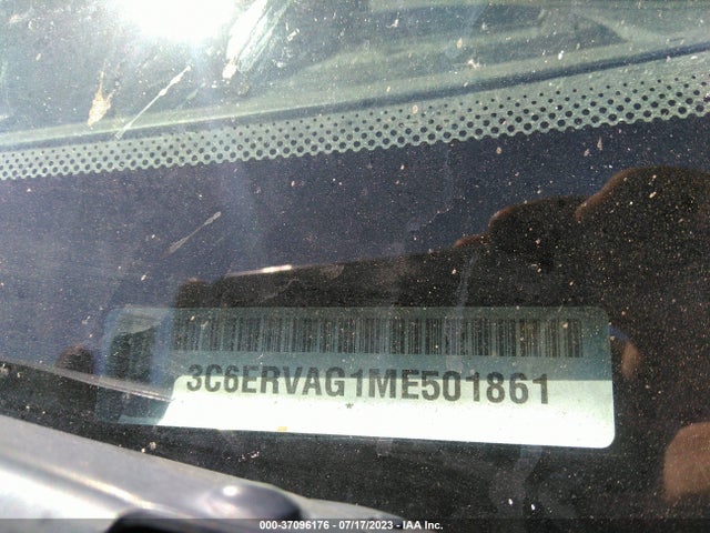 3C6ERVAG1ME501861 RAM Promaster Cargo Van