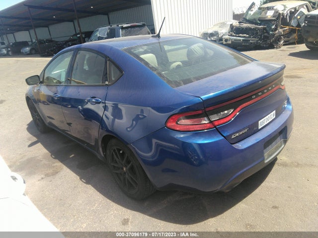 2013 DODGE DART SXT VIN: 1C3CDFBH5DD110536