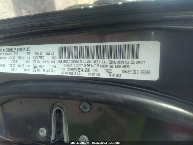 1C6RR6FG0ES416587 RAM 1500 Tradesman