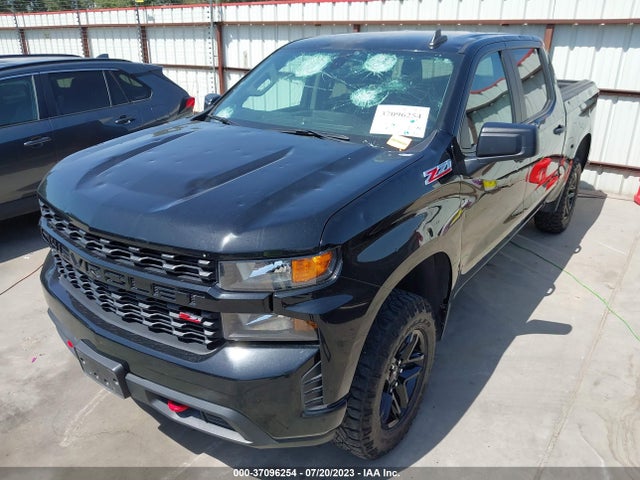 2021 CHEVROLET SILVERADO 1500 CUSTOM TRAIL BOSS VIN: 3GCPYCEF4MG137904