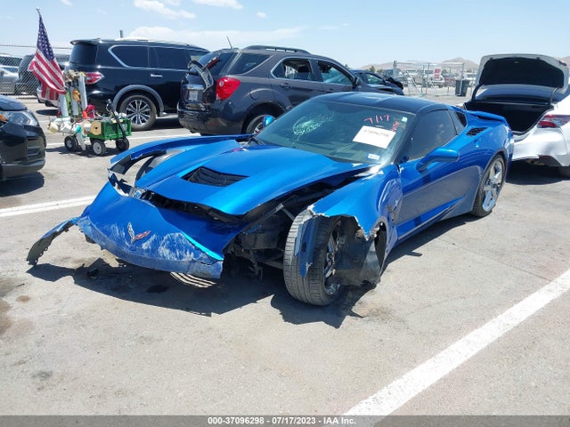 Chevrolet CORVETTE STINGRAY 2014 1G1YD2D75E5104805 Image 2