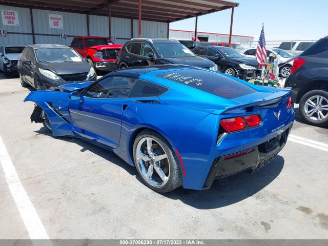 Chevrolet CORVETTE STINGRAY 2014 1G1YD2D75E5104805 Image 3