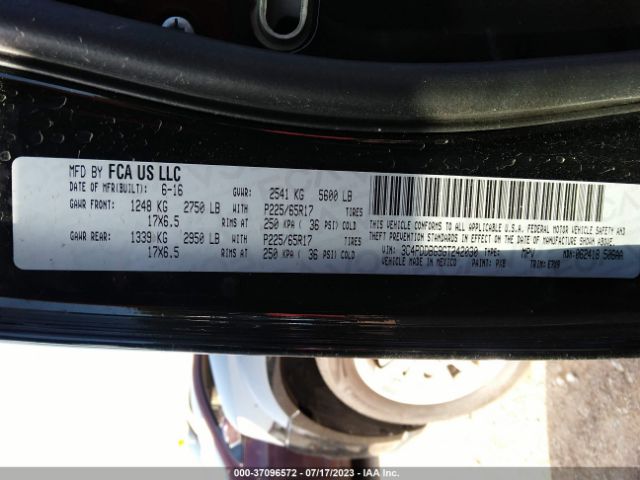 3C4PDDBG9GT242030 Dodge Journey Sxt