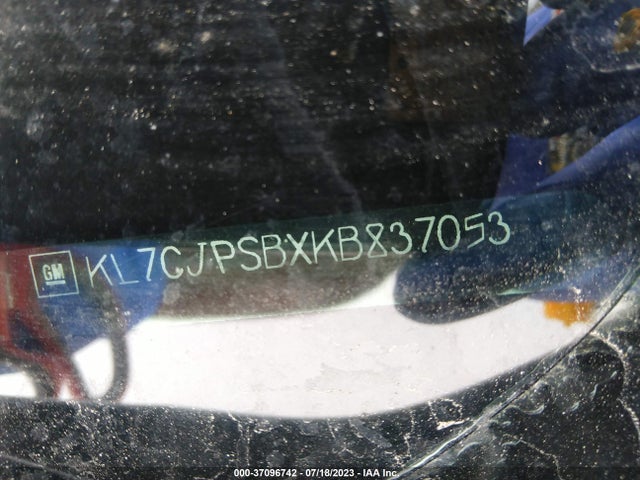Chevrolet Trax Lt 2019 KL7CJPSBXKB837053 Image 9