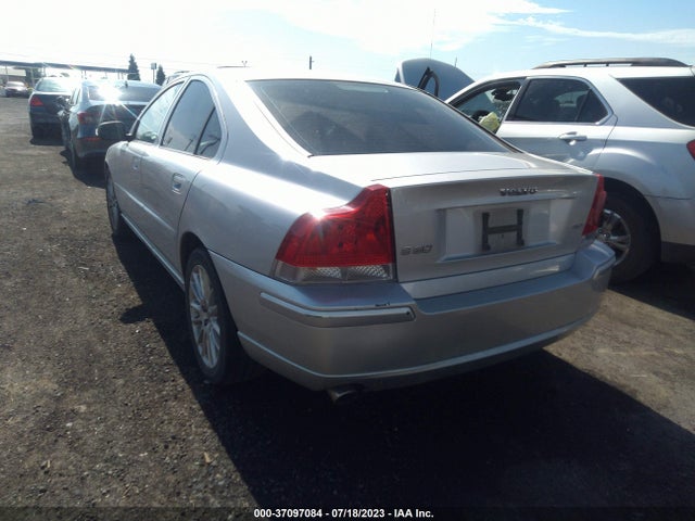 2007 VOLVO S60 2.5L TURBO VIN: YV1RS592872632191