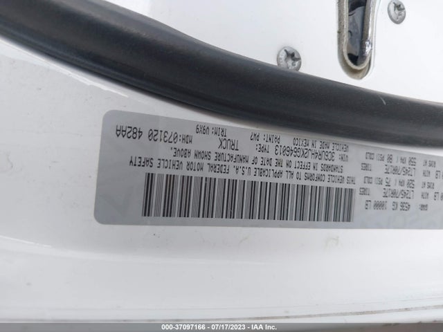 3C6UR4HJ2KG646013 RAM 2500 Tradesman