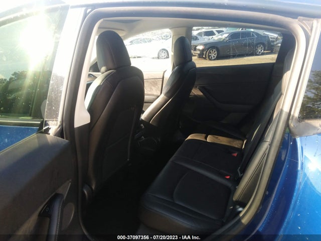 2021 TESLA MODEL Y LONG RANGE VIN: 5YJYGDEE6MF080020