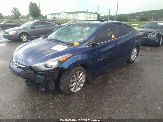 2015 HYUNDAI ELANTRA SE VIN: 5NPDH4AE6FH594018