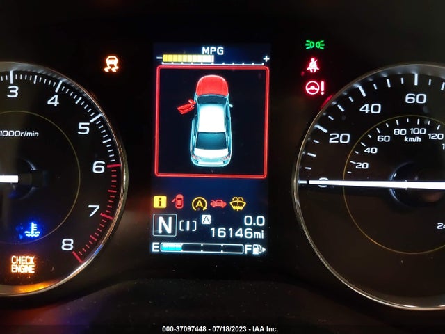 2021 SUBARU CROSSTREK SPORT VIN: JF2GTHRC7MH201811