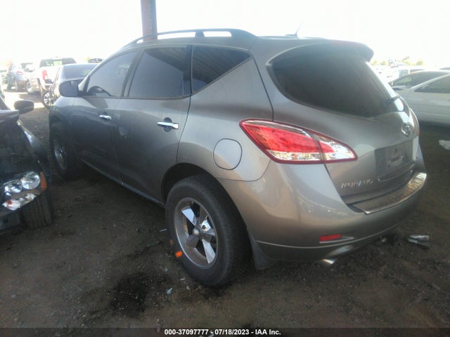 2012 NISSAN MURANO SL VIN: JN8AZ1MW3CW216896