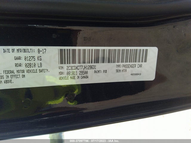 Dodge CHARGER R/T 2018 2C3CDXCT7JH129631 Image 9