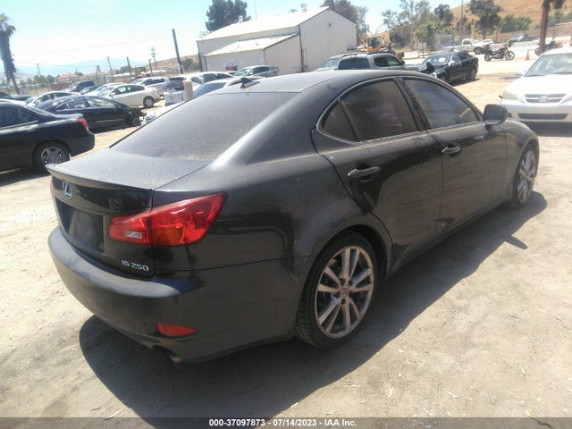 2007 LEXUS IS 250 VIN: JTHBK262272034672
