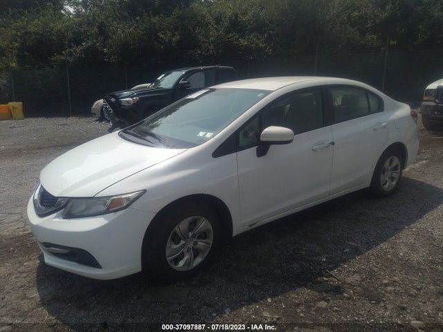 Honda Civic Sedan Lx 2014 19XFB2F54EE255669 Image 2
