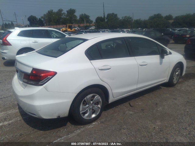 Honda Civic Sedan Lx 2014 19XFB2F54EE255669 Image 4