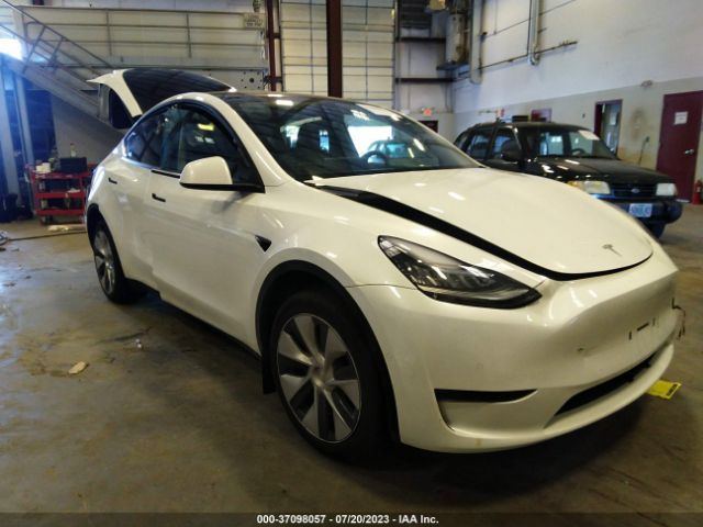 2022 Tesla Model Y Long Range მანქანა იყიდება აუქციონზე, vin: 7SAYGDEE1NA012287, აუქციონის ნომერი: 37098057