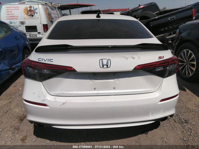2022 HONDA CIVIC SI VIN: 2HGFE1E59NH475401