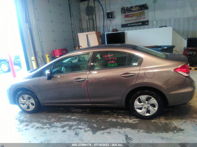 Honda Civic Sedan Lx 2014 2HGFB2F53EH507224 Image 14