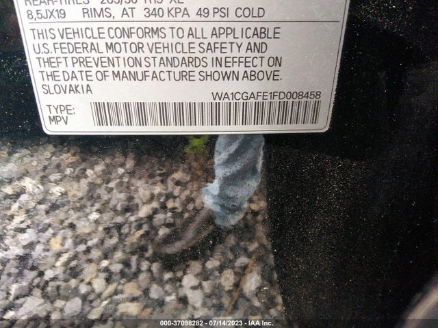 WA1CGAFE1FD008458 Audi Q7 3.0t Premium