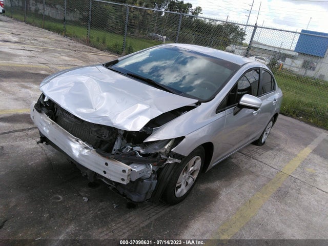 Honda Civic Sedan Lx 2014 19XFB2F52EE009154 Image 2