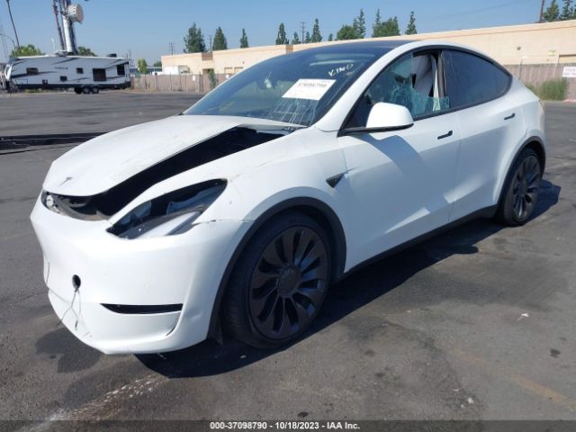 2022 TESLA MODEL Y 7SAYGDEF6NF359920 Photo 1
