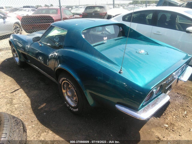 1973 CHEVROLET CORVETTE VIN: 1Z37T3S418344
