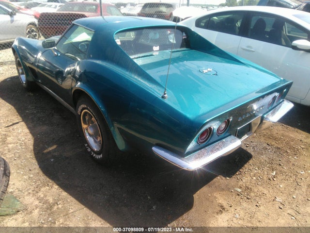 1973 CHEVROLET CORVETTE VIN: 1Z37T3S418344
