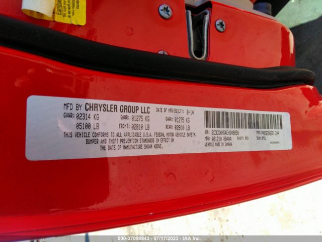 2C3CDXHG4EH349858 Dodge Charger Sxt