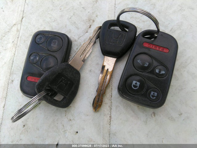 2001 HONDA ODYSSEY EX VIN: 2HKRL18611H607221