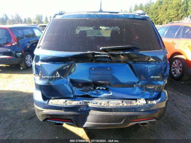 1FM5K8F87JGA36705 Ford Explorer Limited