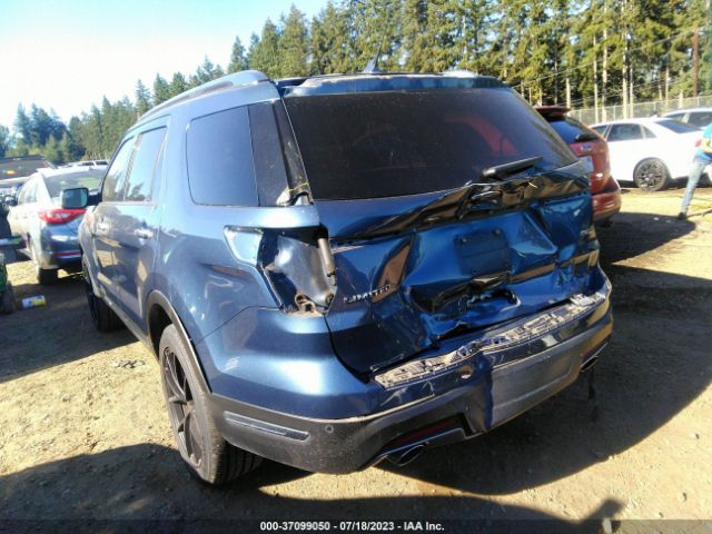1FM5K8F87JGA36705 Ford Explorer Limited