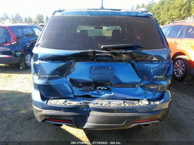 1FM5K8F87JGA36705 Ford Explorer Limited