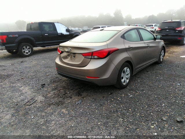 2016 HYUNDAI ELANTRA SE VIN: 5NPDH4AE8GH664264