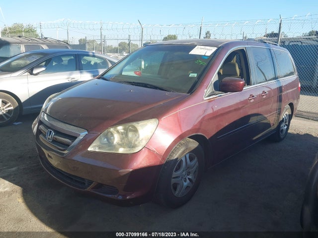2007 HONDA ODYSSEY EX-L VIN: 5FNRL38747B416498