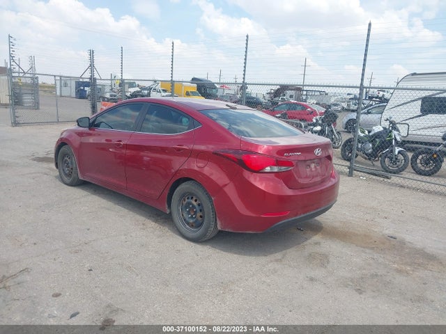 2016 HYUNDAI ELANTRA VALUE EDITION VIN: 5NPDH4AE8GH708182