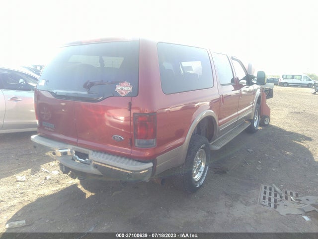 2004 FORD EXCURSION EDDIE BAUER VIN: 1FMSU45P44EC19316