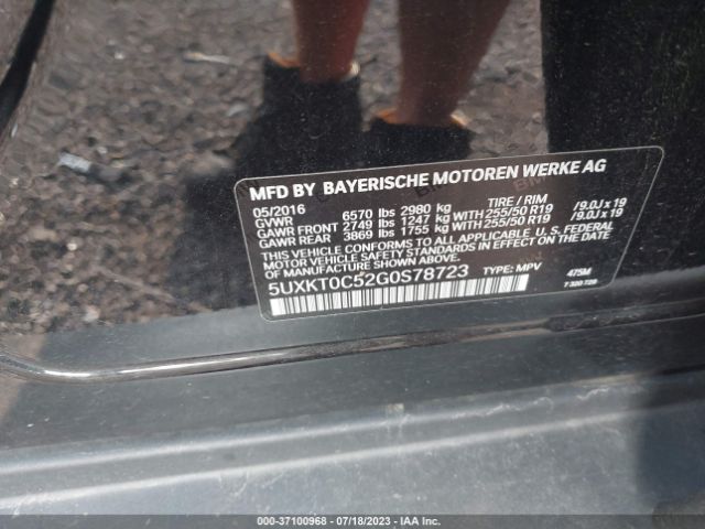 5UXKT0C52G0S78723 BMW X5 Edrive Xdrive40e